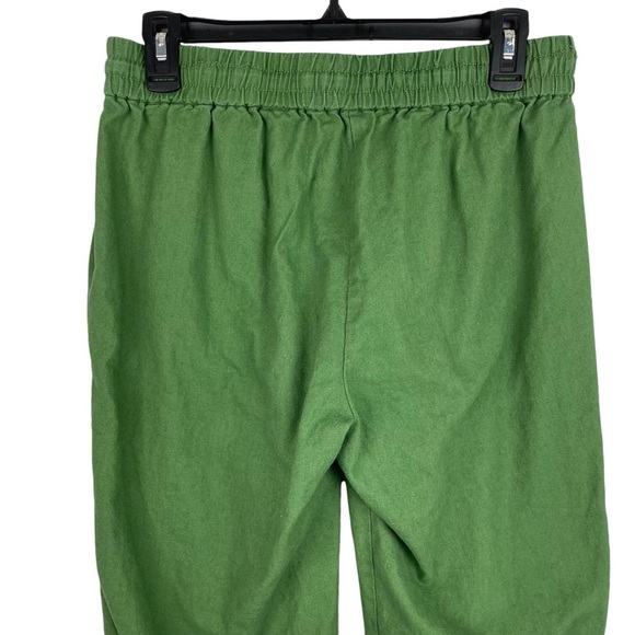 J. Crew Factory | Green Pull On Cuffed Ankle Pants - Picture 6 of 8